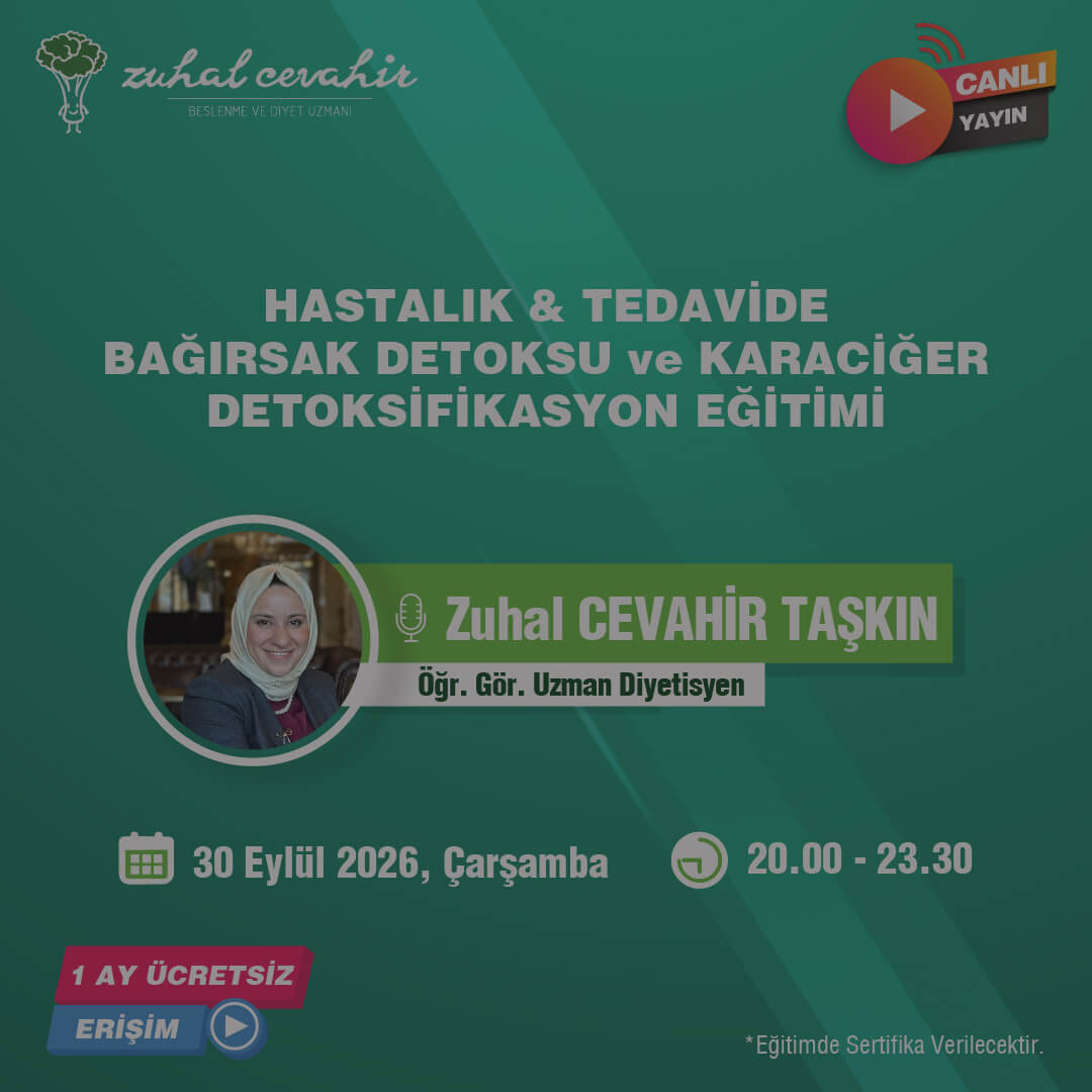 Hastalık & Tedavide Bağırsak Detoksu ve Karaciğer
